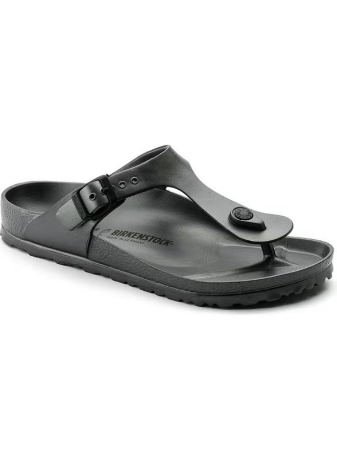 BIRKENSTOCK 1001505 Gizeh Eva Metallic Anthracite - Image 1